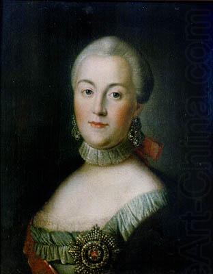 Portrait of Great Duchess Ekateriana Alexeyevna, Aleksey Antropov
